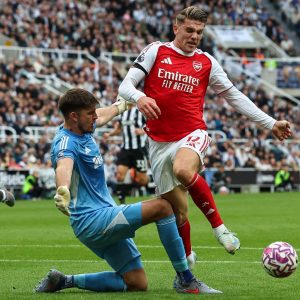 Liga Inggris: Sengit, Arsenal Bungkam Newcastle 2-1