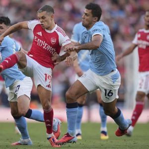 Liga Inggris: Sengit! Arsenal Ditahan Manchester City 1-1