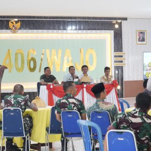 Dandim Wajo Tegaskan Siap Dukung Eksistensi Koperasi Merah Putih