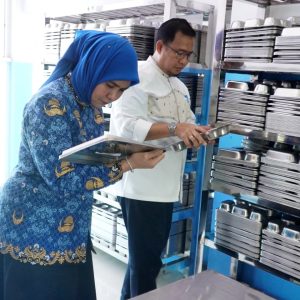 Wawali Aliyah Tinjau Dapur MBG di CPI Makassar, Harap jadi Percontohan