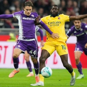 Liga Italia: Rafael Leao Superior, AC Milan Bungkam Fiorentina 2-1