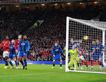 Liga Inggris: Drama 8 Gol, MU Ditahan Bournemouth 4-4