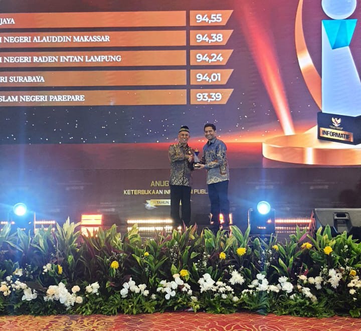 UIN Alauddin Makassar Raih Predikat Badan Publik Informatif dari KI Pusat