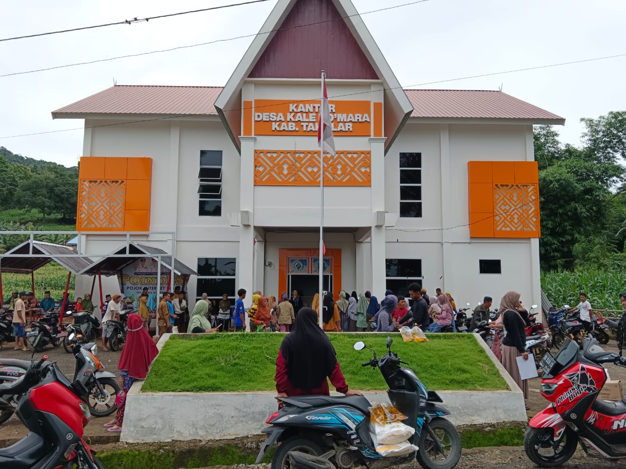 Bantuan Pangan Oktober–November Terdistribusi di Takalar, Kades Kale Ko’mara: Sangat Berarti Bagi Warga