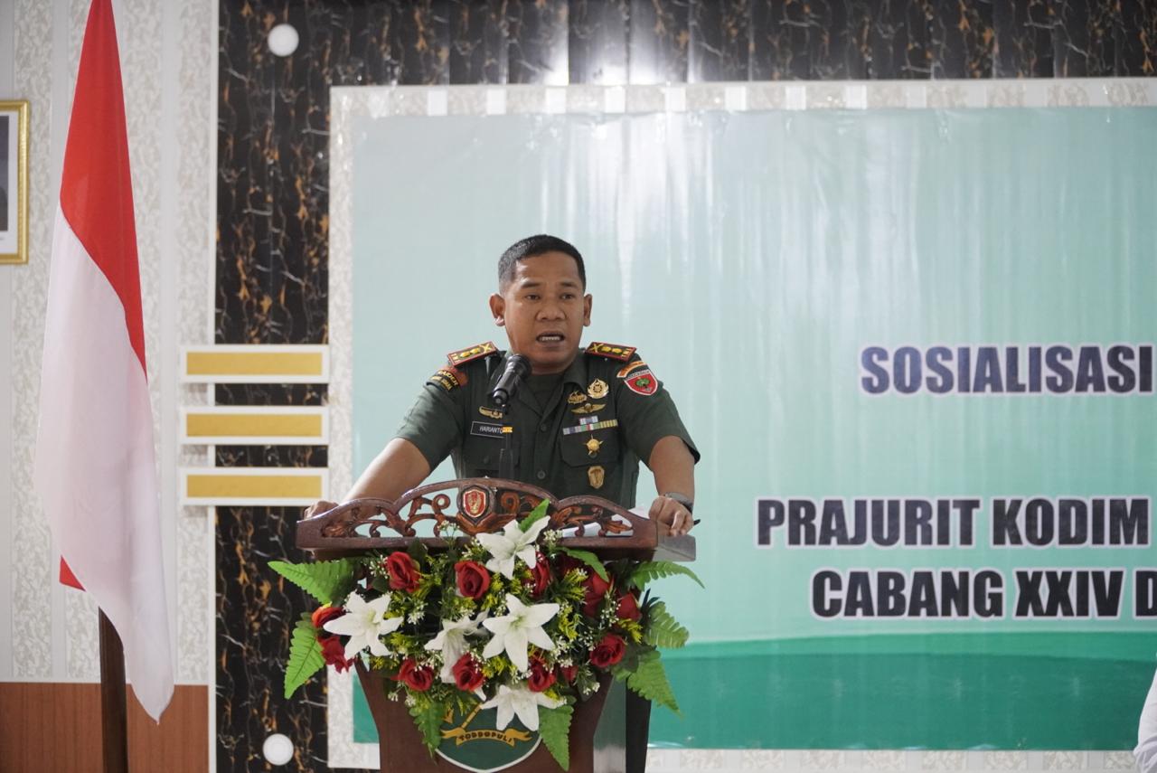 Prajurit Kodim Wajo Dapat Edukasi Pencegahan HIV/AIDS