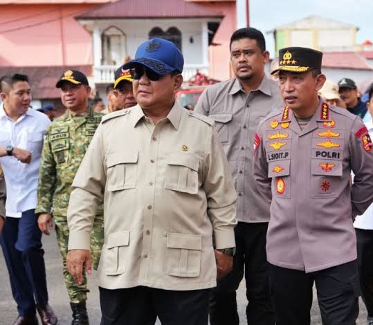 Prabowo Instruksikan Usut Pembalakan Liar di Sumatera-Aceh
