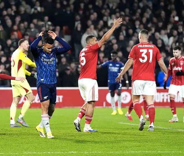 Liga Inggris: Ditahan Nottingham, Arsenal Tetap Kokoh di Puncak