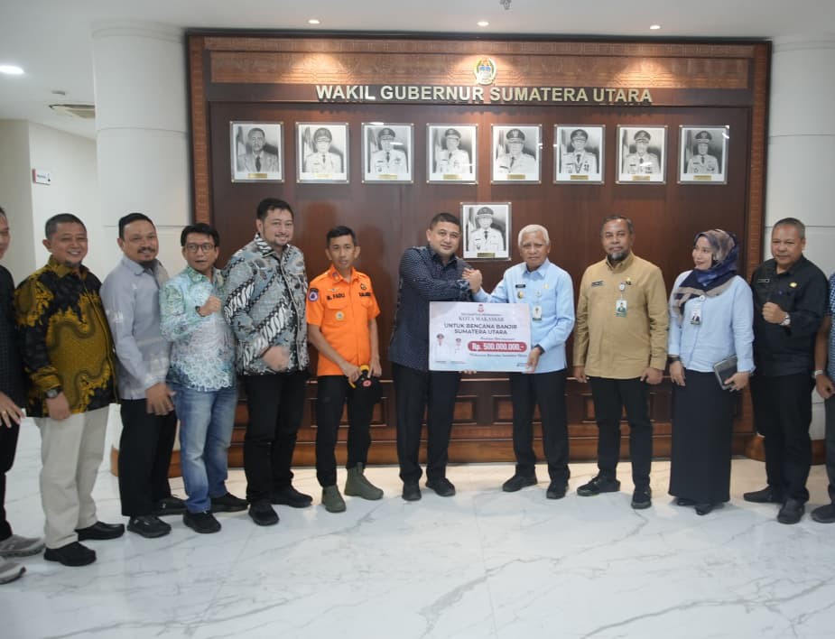 Wali Kota Appi Serahkan Bantuan untuk Korban Banjir Aceh-Sumatera