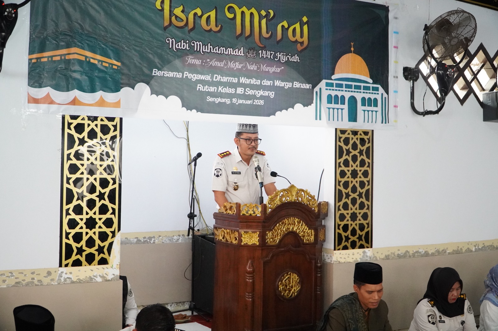 Rutan Sengkang Peringati Isra Mikraj, Diharap Tumbuhkan Kesadaran Personal