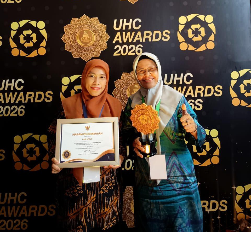 Pemkab Wajo Raih Penghargaan UHC 2026