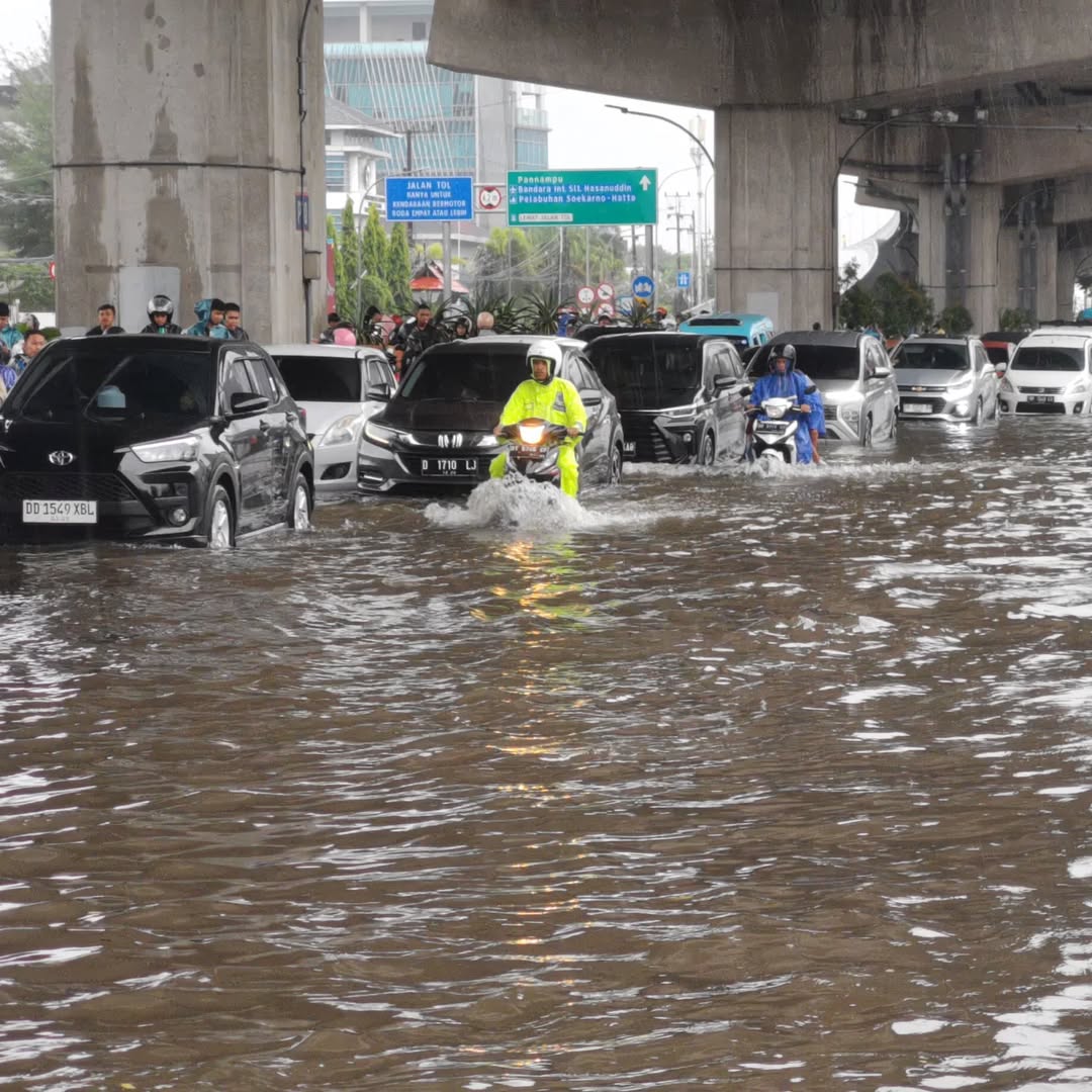 Appi Klaim Penanganan Banjir Makassar Optimal, Jumlah Pengungsi Berkurang     