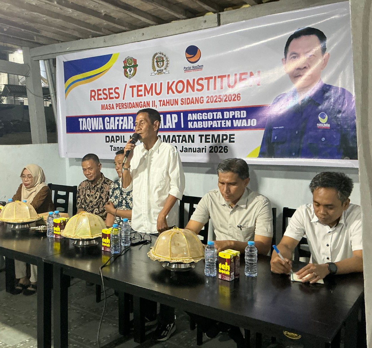 Taqwa Gaffar Ungkap Perjuangan Amankan Rp4 M untuk Jalan Hotmix di Wajo