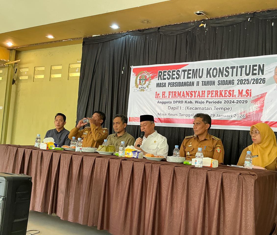 Reses di Atakkae, Ketua DPRD Wajo Firmansyah Disodori Sederet ‘PR’