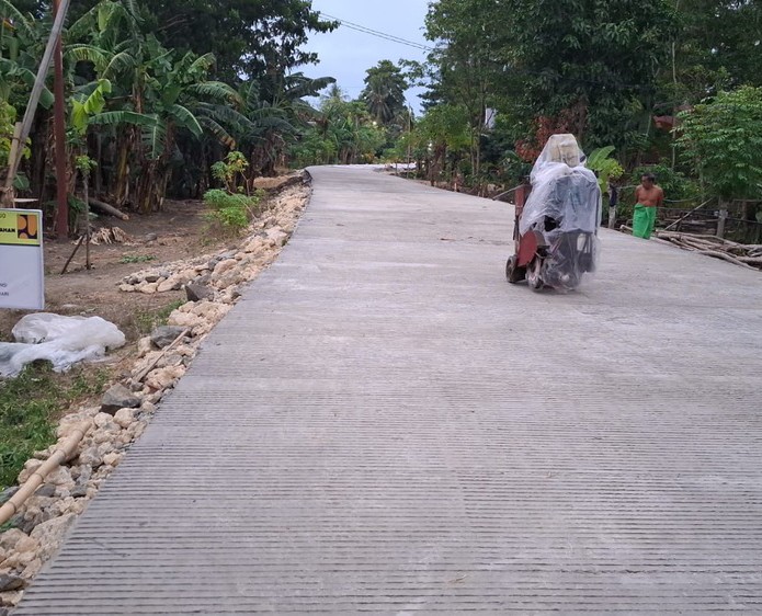 Jalan Desa Balielo Rampung, Pemkab Wajo: Buka Keran Ekonomi