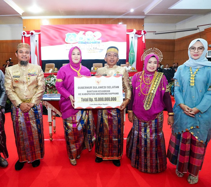 Genjot Infrastruktur-Pertanian, Pemprov Sulsel Suntik Rp15 M untuk Sidrap
