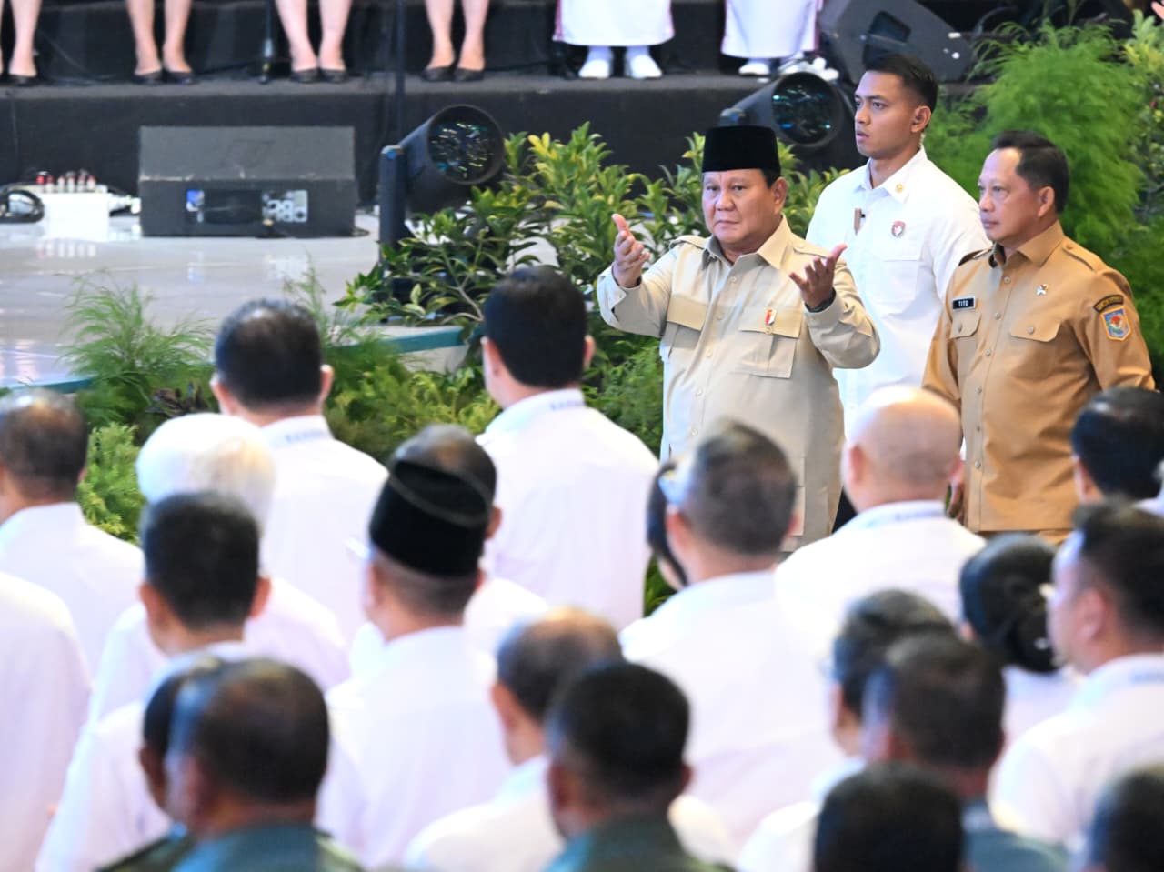 Hadiri Rakornas 2026, Bupati Andi Rosman: Momentum Sinergitas Pusat-Daerah