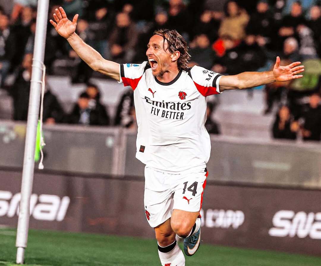 Liga Italia: Milan Tekuk Pisa 2-1, Modric Pahlawan