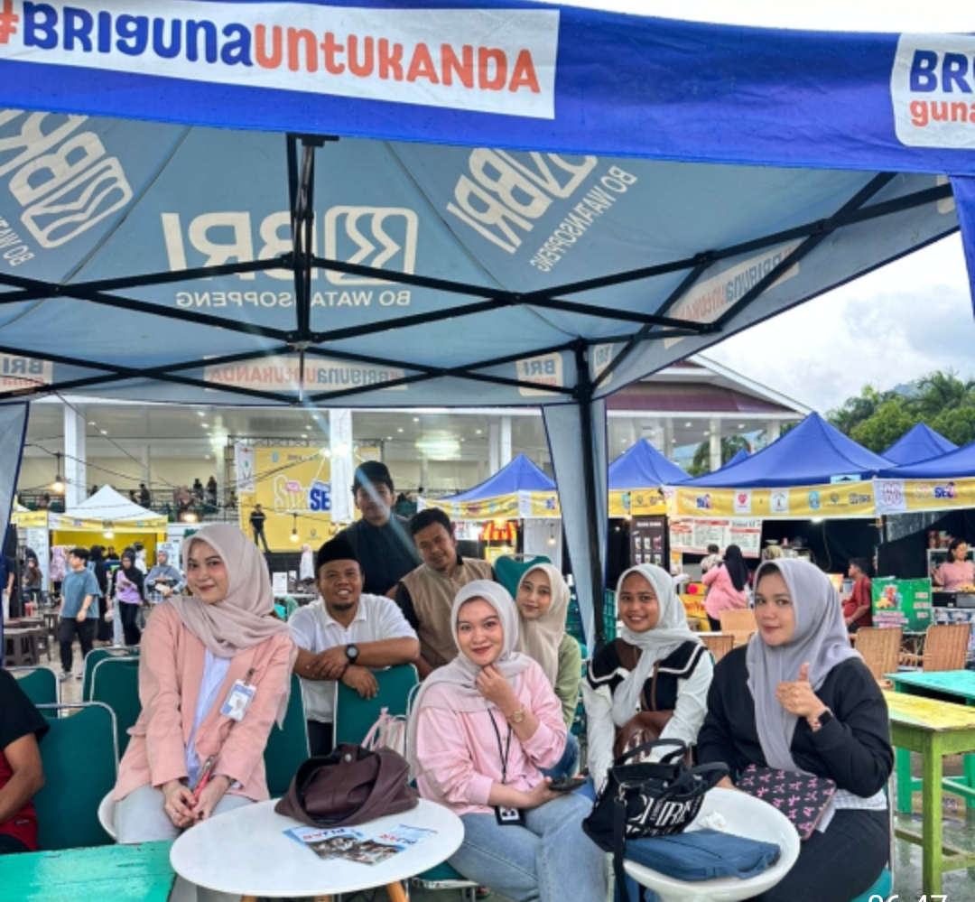 Ramaikan Pasar Ramadhan, BRI Soppeng Perkenalkan 3 Produk Unggulan