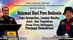 DPC AWPI Lampung Selatan Ajak Wartawan Jaga Integritas dan Lawan Hoaks