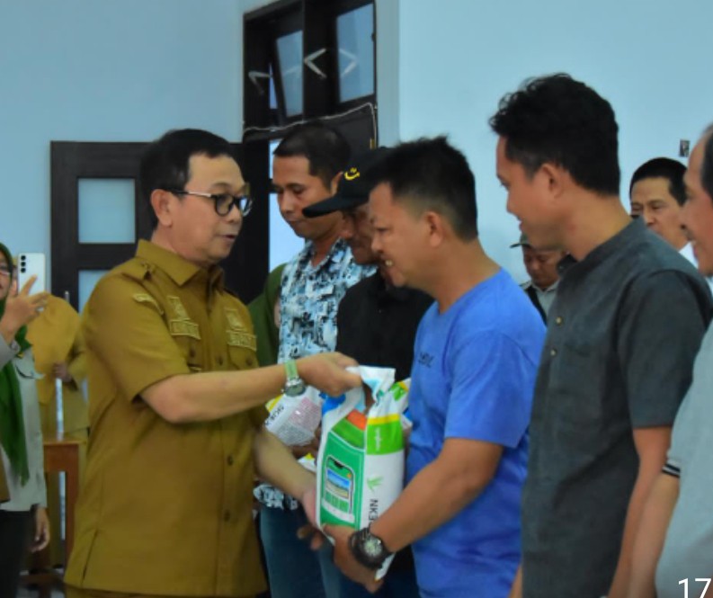 Bupati Suwardi Wanti-wanti Bantuan Benih Padi-Jagung tak Boleh Dijual