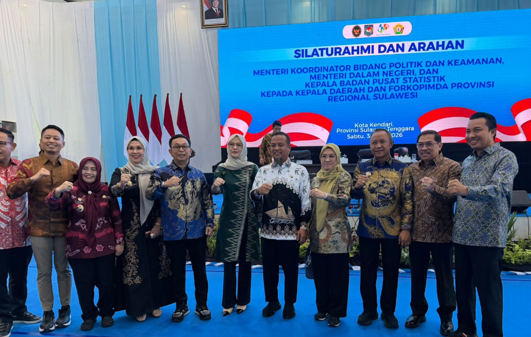 Bupati Soppeng Hadiri Forum Nasional di Kendari, Siap Akselesari 4 Arahan Mendagri