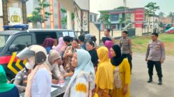Polres Lampung Selatan Gelar Bazar Murah