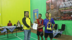 Wagiman/Tresno Juarai Turnamen Bulu Tangkis Kapolres Lampung Selatan Cup 2026