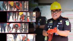 Kajari Takalar Letakkan Batu Pertama Pembangunan Rumah Dinas Pegawai