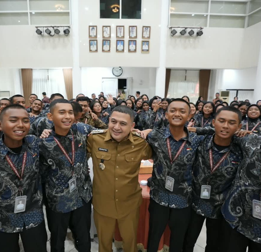 Jamu 70 Anggota Paskibraka Makassar, Appi: Kalian Melewatinya dengan Baik
