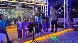 Aipda Deni Madyistira Sosialisasikan Program Polda Lampung Aplikasi Siger Lampung Presisi