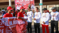 Kapolres Takalar Ikut Gerak Jalan Santai HUT ke-81 RI, Perkuat Sinergi dengan Pemkab