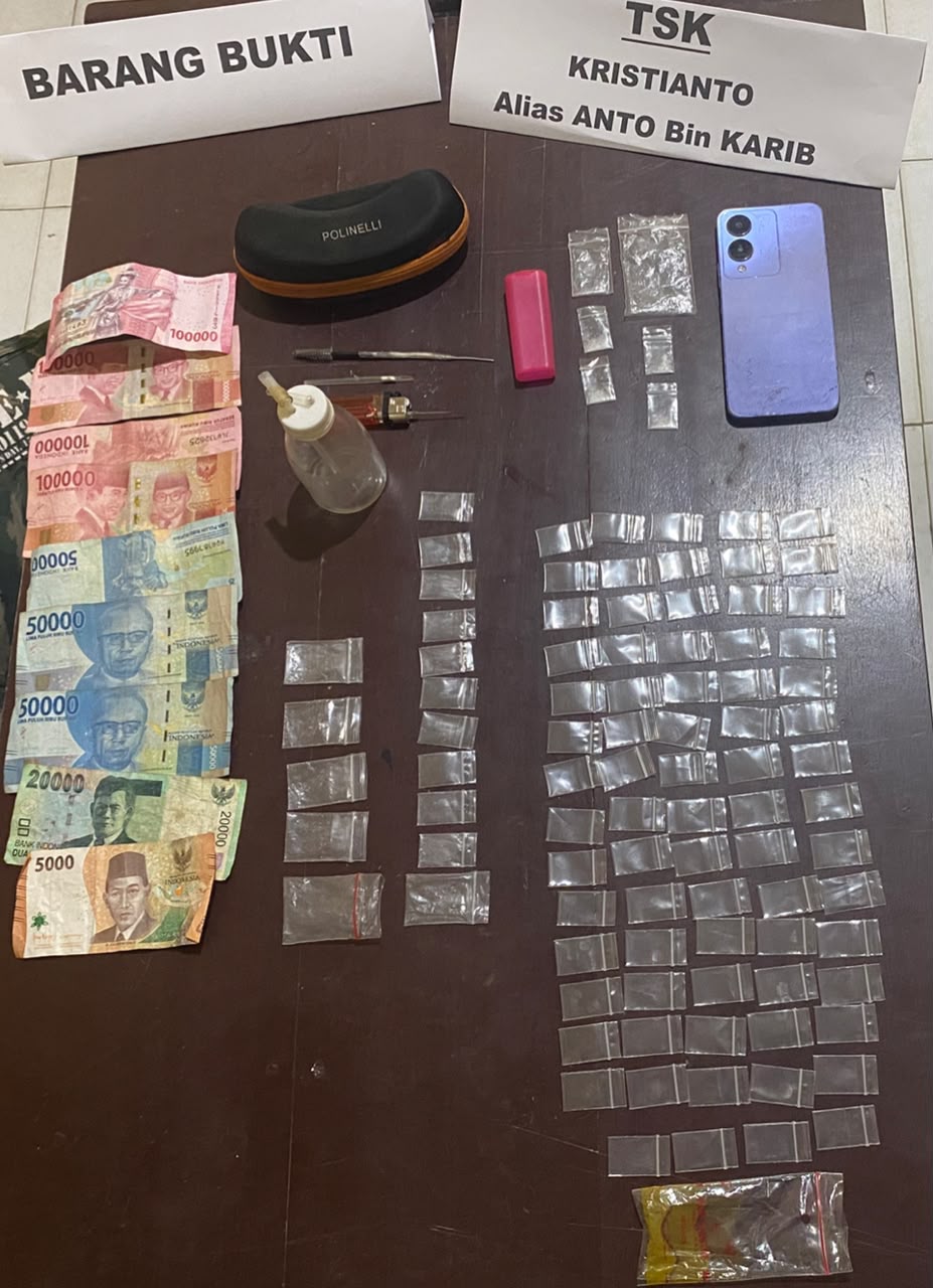 Dua Terduga Bandar Sabu Diciduk di Koltim, Polisi Sita Timbangan Digital