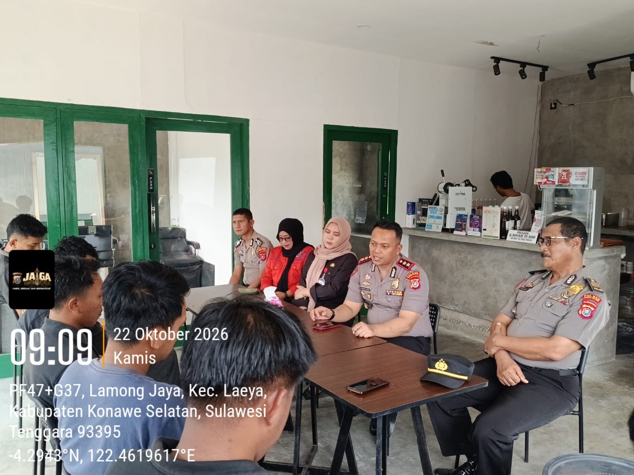 Kapolres Konsel Gelar Poliran, Jembatani Pencari Kerja dengan Disnakertrans dan BLK