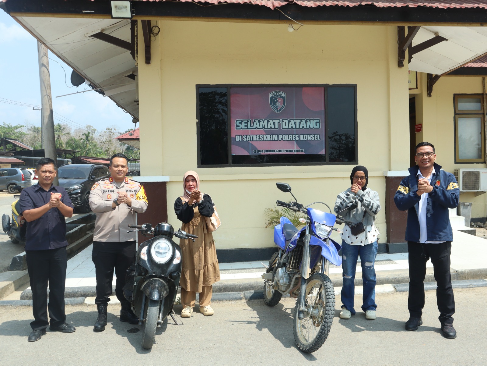 Polres Konsel Ungkap Curanmor, Dua Remaja Diamankan