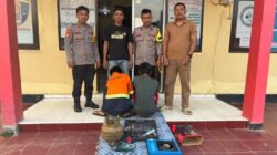 Belum 24 Jam, 2 Buruh Diciduk Usai Curi Rumah Dinas SD.